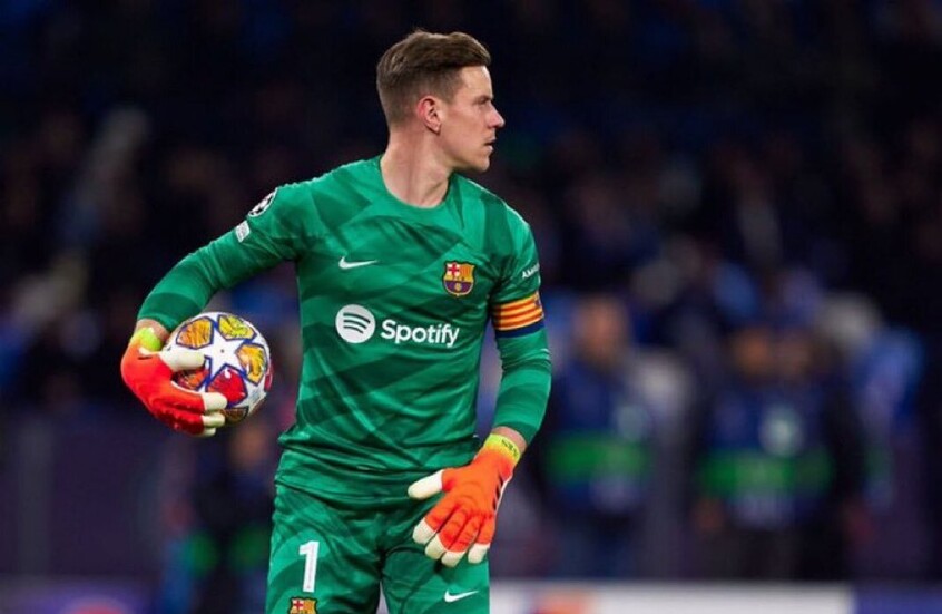 آخر تطورات إصابة تير شتيغن ومصيره مع برشلونة