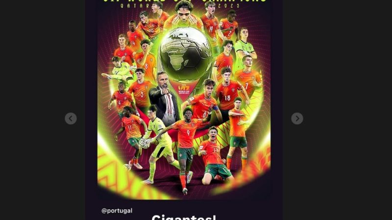 أول رد فعل من رونالدو على إنجاز منتخب البرتغال للناشئين