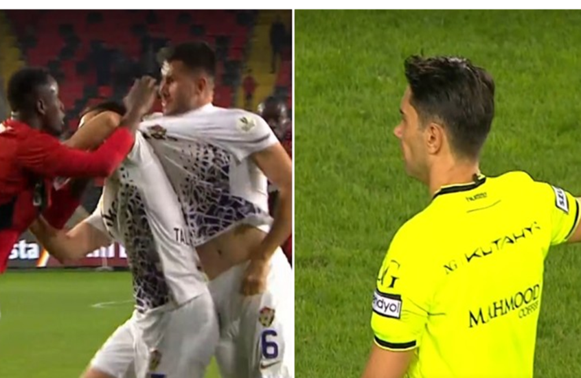 هل طبق الحكم القانون بحذافيره؟.. أغرب هدف في تاريخ الدوري التركي! (فيديو)
