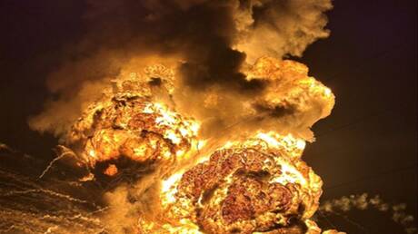 انفجار يهز مصنعا لمعالجة النفايات في سيدني (فيديو)