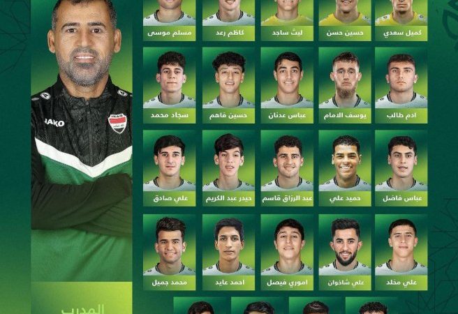 القائمة المُستدعاة لتَمثيل المُنتخب الأولمبيّ تحت 23 عاماً للمُشاركة في بُطولة كأس الخليج