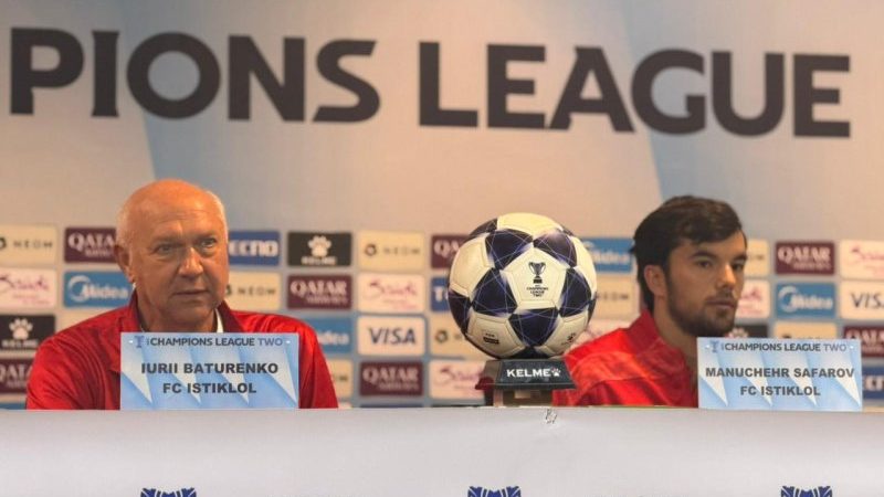 المؤتمر الصحفي الخاص بمباراة الزوراء واستقلال دوشنبه الطاجيكي