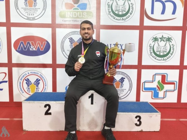صبري يحقق لقبه العالمي الرابع على التوالي برياضة الزورخانة ويستعد للآسيوية