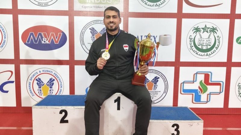 صبري يحقق لقبه العالمي الرابع على التوالي برياضة الزورخانة ويستعد للآسيوية