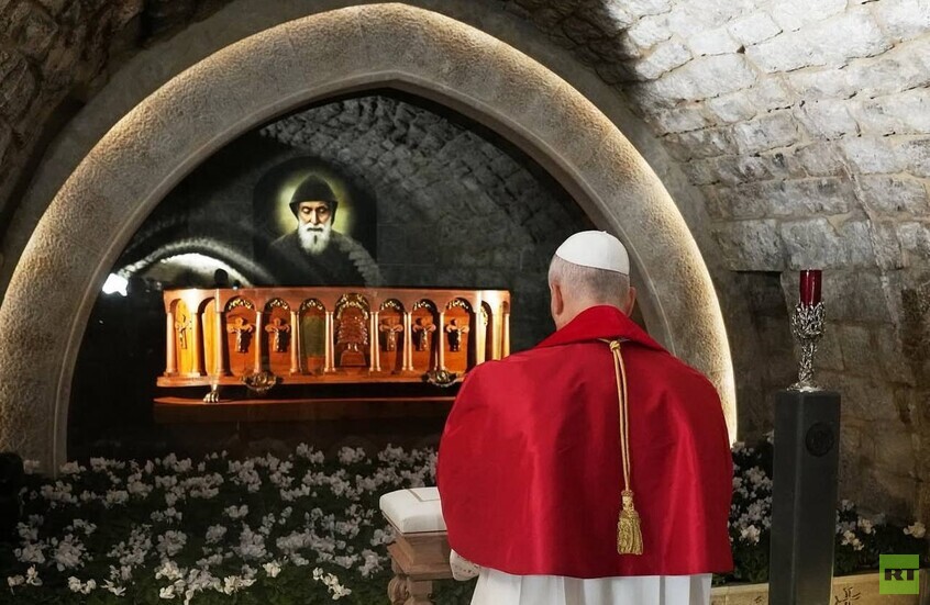 البابا ليو الرابع عشر في اليوم الثاني من زيارته للبنان: نطلب السلام للبنان والمنطقة