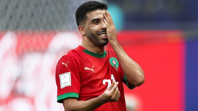 بعد احتفالية نجم المغرب البركاوي.. اتهامات بـ”إهانة المنتخب السعودي”(فيديو)