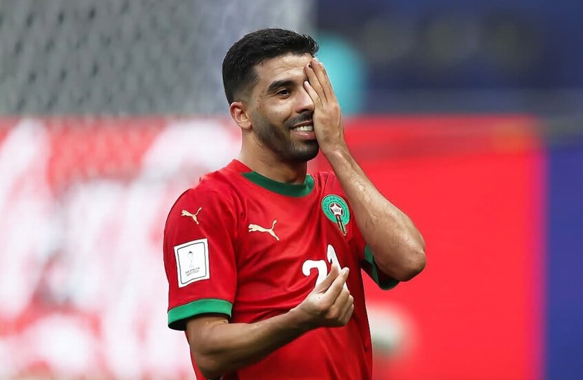 بعد احتفالية نجم المغرب البركاوي.. اتهامات بـ”إهانة المنتخب السعودي”(فيديو)
