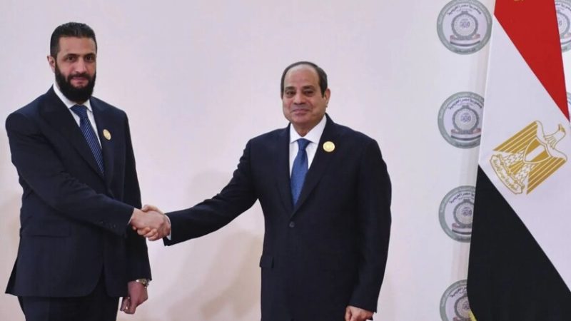 تصريحات للرئيس السوري تثير غضب المصريين