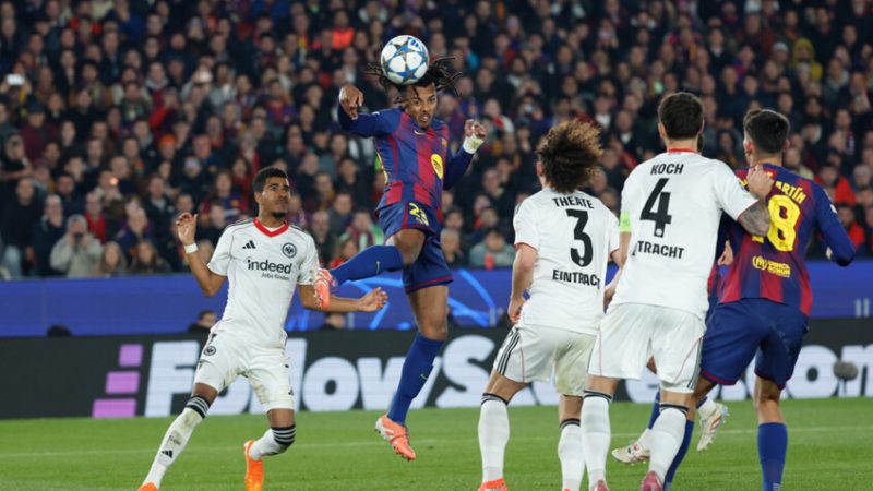 في 3 دقائق.. كوندي يسجل هدفين ويعيد برشلونة لطريق الانتصارات في دوري الأبطال