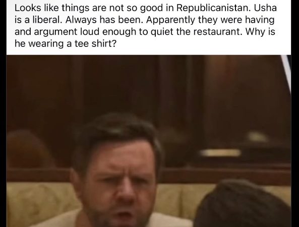 فانس يوضح بعد تداول صورة مثيرة للجدل يظهر فيها وهو يصرخ على زوجته