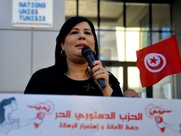 تونس.. السجن 12 عاما في حق رئيسة الحزب الحر الدستوري عبير موسي