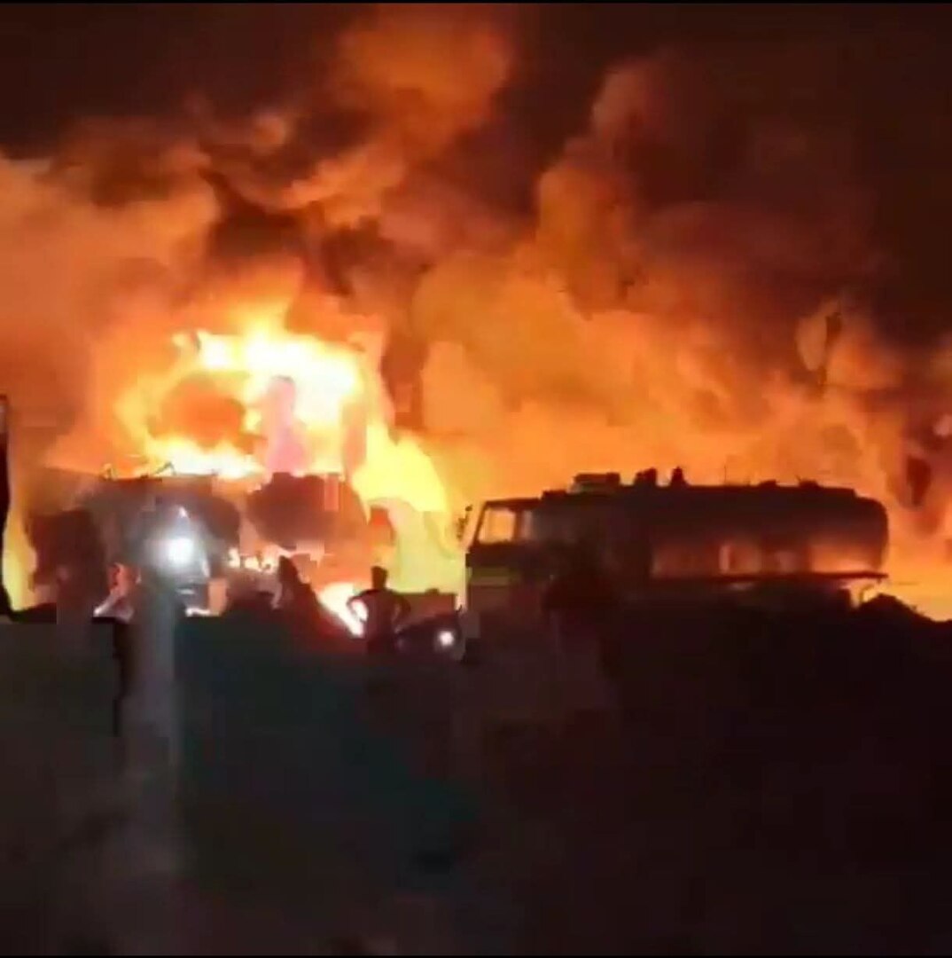 سوريا.. انفجار في إحدى مصافي النفط شرقي دير الزور (فيديو)