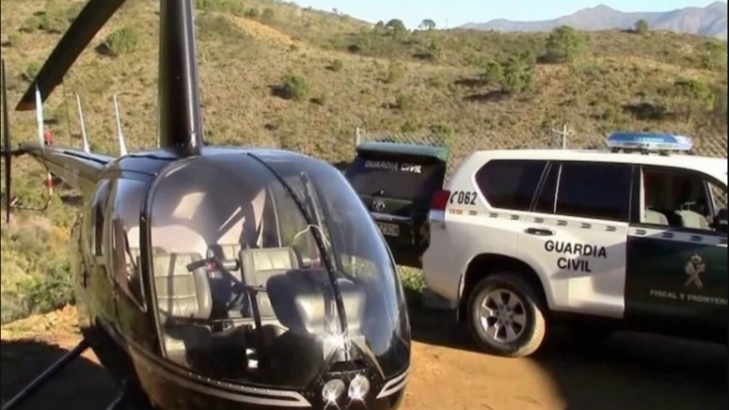 تفكيك شبكة لتهريب المخدرات بالمروحيات بين المغرب وإسبانيا