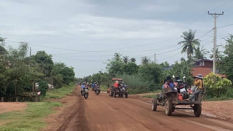 كمبوديا تتهم تايلاند برش غاز سام بواسطة مسيرات فوق مناطق سكنية