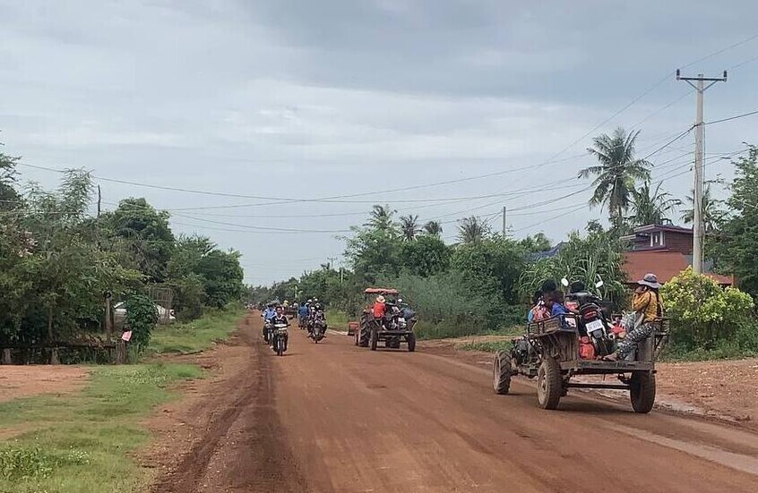 كمبوديا تتهم تايلاند برش غاز سام بواسطة مسيرات فوق مناطق سكنية