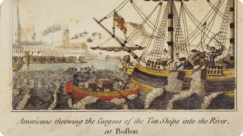 حفل شاي غير التاريخ!