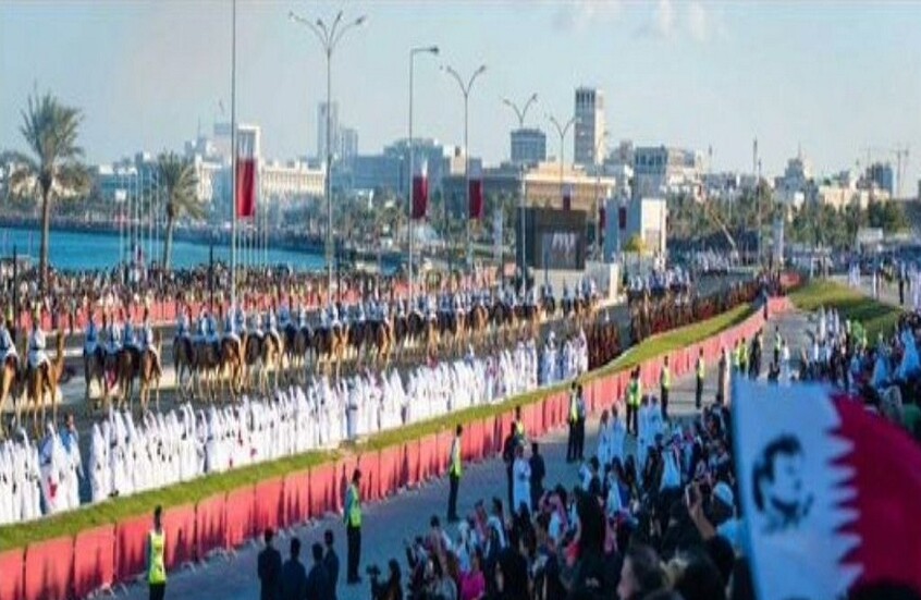 قطر تنظم أول عرض عسكري ضخم منذ 6 سنوات بمناسبة اليوم الوطني
