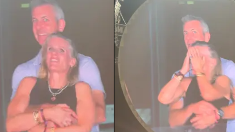 “الزوجة الخائنة” تكسر صمتها حول واقعة ضبطها بين أحضان مديرها في حفل كولد بلاي