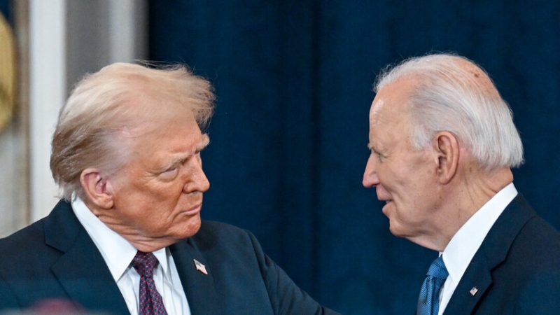 ترامب يسخر من بايدن: “لن يميز بين الزرافة وفرس النهر” في اختبار المعرفة (فيديو)