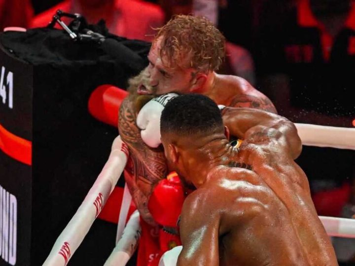 بعد سقوطه بالضربة القاضية أمام جوشوا.. جيك بول يتعرض للإيقاف عن الملاكمة (فيديو)