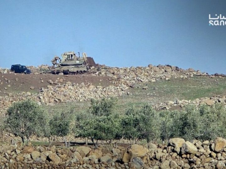 توغل قوات إسرائيلية أطلقت النار في الهواء في ريف القنيطرة جنوب سوريا