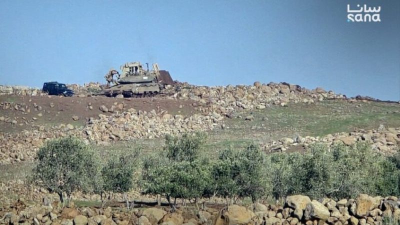 توغل قوات إسرائيلية أطلقت النار في الهواء في ريف القنيطرة جنوب سوريا