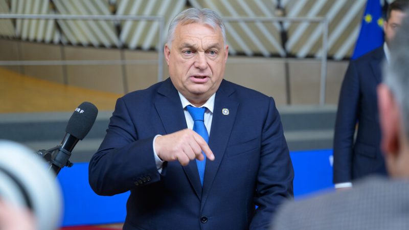 أوربان: استمرار الصراع في أوكرانيا يفيد السياسيين وتجار الأسلحة