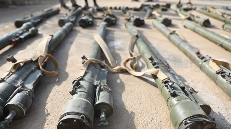 ضبط صواريخ مضادة للطائرات معدة للتهريب إلى خارج سوريا (صور)