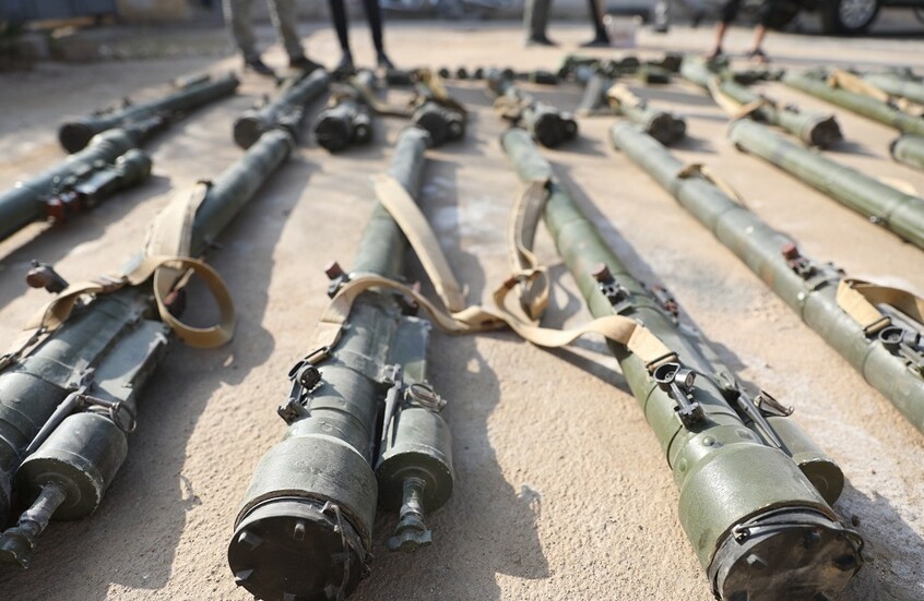 ضبط صواريخ مضادة للطائرات معدة للتهريب إلى خارج سوريا (صور)