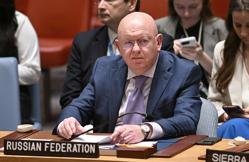 نيبينزيا: تأييد الدول الأوروبية للضربات الإسرائيلية ضد إيران نفاق