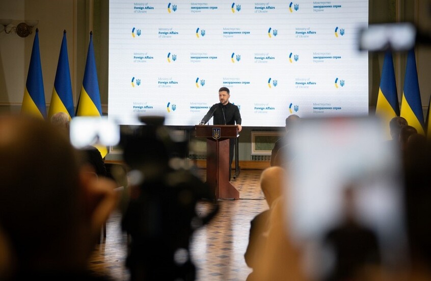 زيلينسكي يطرح خطة للسلام من 20 بندا لا تشمل التخلي عن الانضمام لـ”الناتو” والأراضي