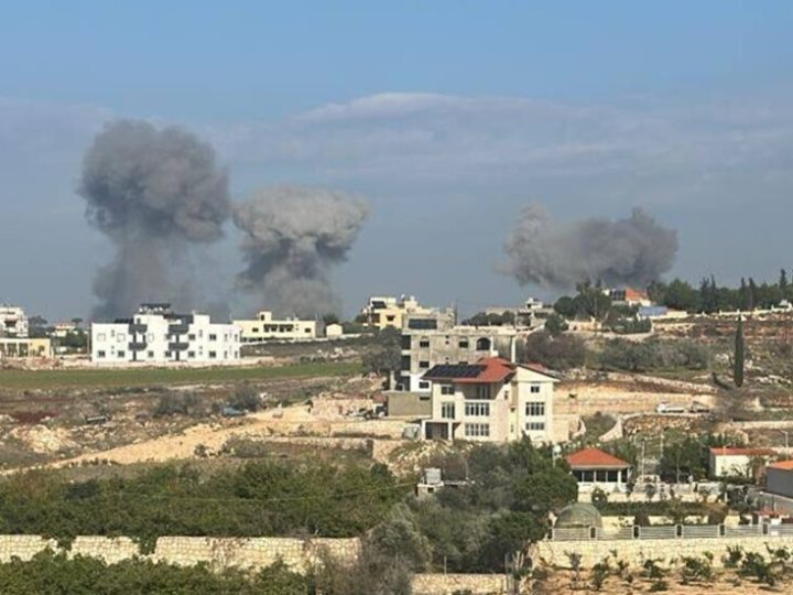 الجيش الإسرائيلي يعلن استهداف مواقع لـ”حزب الله” في جنوب لبنان (صور+ فيديو)