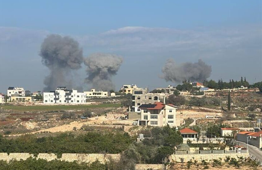 الجيش الإسرائيلي يعلن استهداف مواقع لـ”حزب الله” في جنوب لبنان (صور+ فيديو)