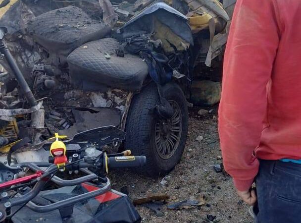 مقتل شخص بغارة إسرائيلية على شاحنة صغيرة في جنوب لبنان (صور)