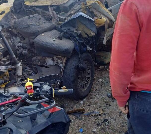 مقتل شخص بغارة إسرائيلية على شاحنة صغيرة في جنوب لبنان (صور)