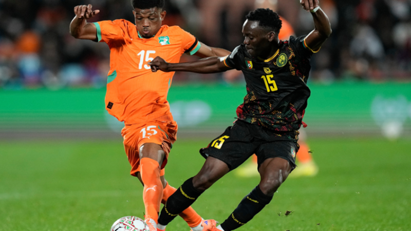 تعادل عادل بين الكاميرون وكوت ديفوار يؤجل حسم صدارة المجموعة السادسة في كأس إفريقيا