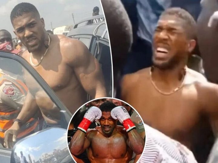 حادث مروع.. الملاكم جوشوا ينجو من كارثة أودت بحياة اثنين من مساعديه (فيديو)