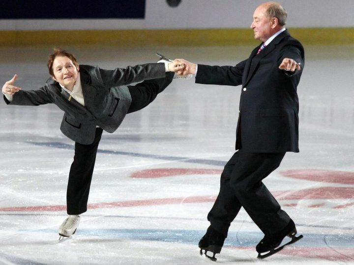 مسنة روسية عمرها 84 عاما تسحر الجمهور في الغرب بتزلج رائع على الجليد