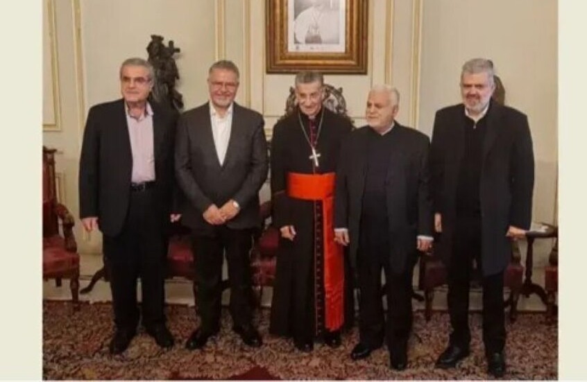 وفد من حزب الله يلتقي البطرك بطرس الراعي: أولويتنا انسحاب إسرائيل والانتخابات في موعدها