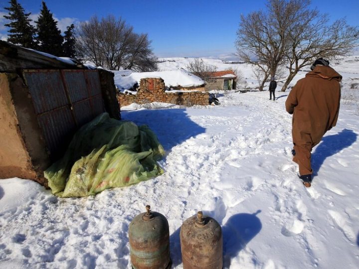 موجة صقيع قارسة تجتاح العالم العربي