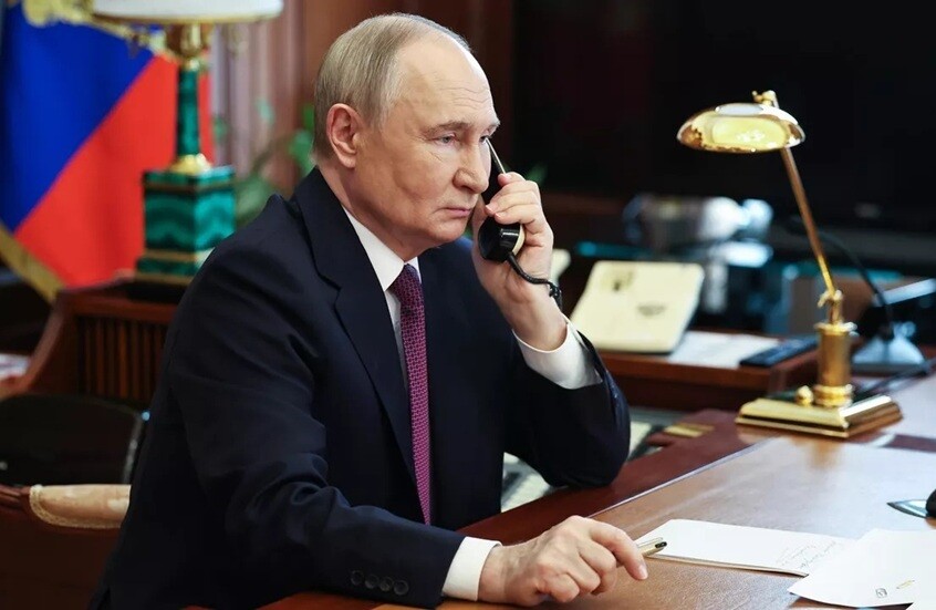 بوتين يتلقى تقريرا حول الهجوم الأوكراني على خيرسون