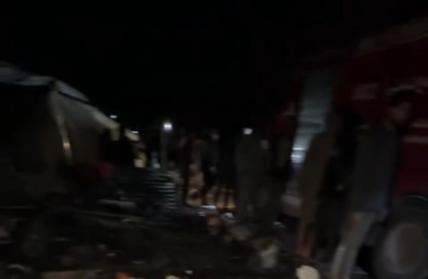 وفاة امرأة وطفلها حرقا بخيمة إيواء في غزة وطفلة أخرى بسبب البرد