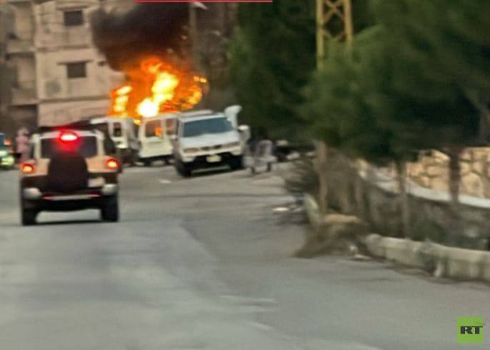 مشاهد توثق عدة غارات إسرائيلية جديدة على جنوب لبنان