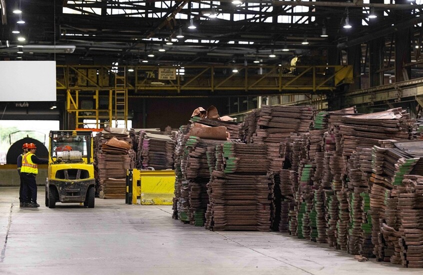 أسعار النحاس ترتفع لمستويات قياسية