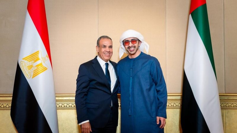 تنسيق مصري إماراتي حول خطة ترامب للسلام وأزمات السودان واليمن