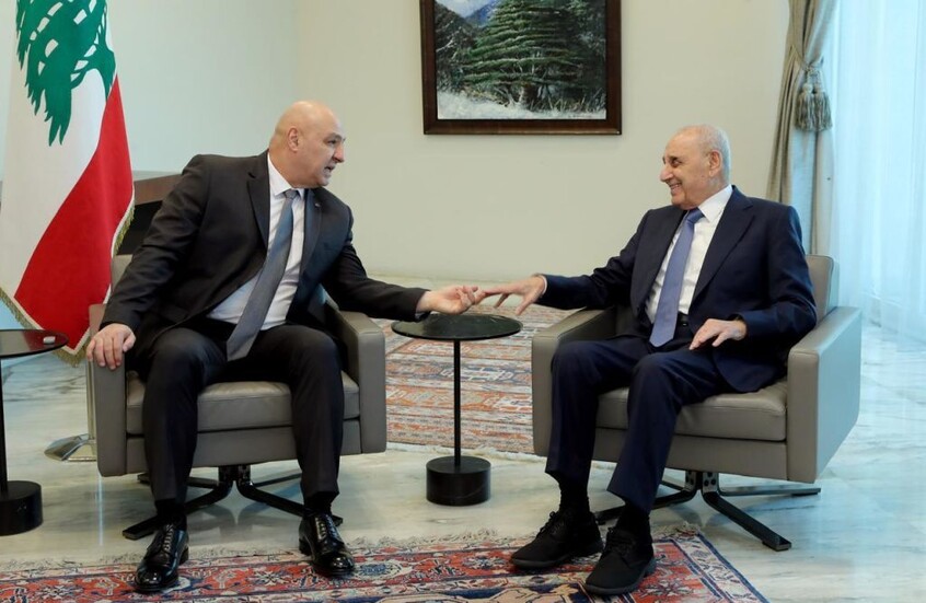 عون وبري يعلنان دعم الجيش اللبناني في الجنوب ويؤكدان صون السيادة