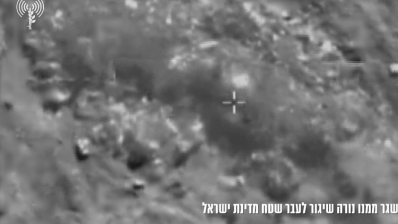 الجيش الإسرائيلي يزعم صد محاولة إطلاق صاروخي من غزة (فيديو)