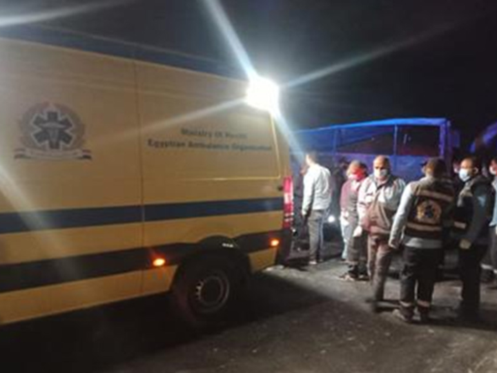 مصرع وإصابة 20 شخصا في حادث مروع في مصر