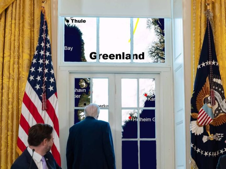 غرينلاند خلف نافذة ترامب .. البيت الأبيض ينشر صورة
