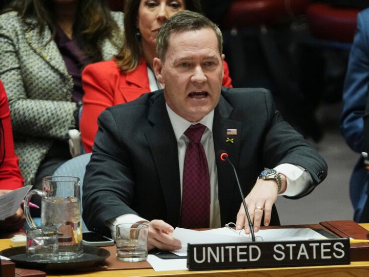المندوب الأميركي في مجلس الأمن: ما يجري في إيران تهديد للسلم والأمن الدوليين